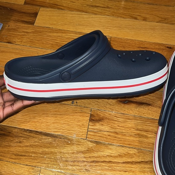 Unisex Navy Blue Crocs - Picture 2 of 6